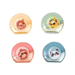Taille-crayon 2 trous animaux - AUCHAN