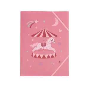 Pochette A4 3 rabats Cirque - AUCHAN