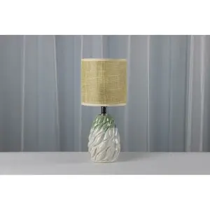 Lampe de table en céramique DY25091 13 x 13 x 29,5 cm