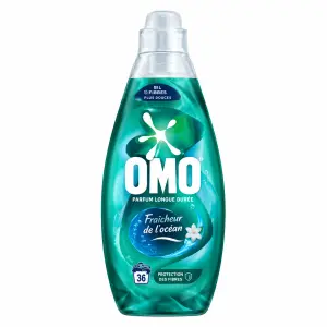 Lessive liquide vert lavage court 1480ml - OMO