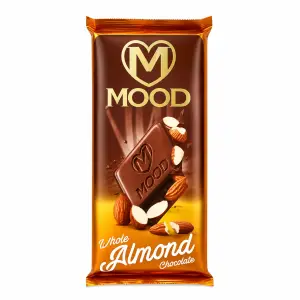 Tablette chocolat au lait amandes entières 85 g - MOOD