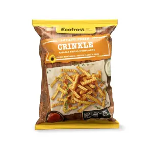 Frites ondulees 1kg - ECOFROST