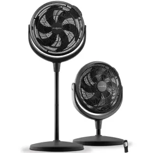 Ventilateur sur pieds A1675-R 55W noir - AIR MONSTER