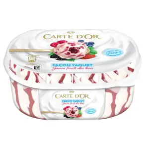 Crème Glacée Yaourt aux Fruits des Bois 527g - CARTE D'OR