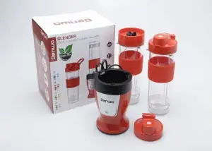 Blender 3-en-1 - Denwa - BL-393 - 500W - Mixage - Hachage - Mouture