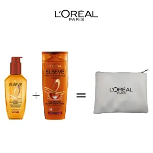 OFFRE CAPILLAIRE : Huile Extraordinaire OIL JOJOBA + Shampoing 200 ML =  TROUSSE BLANCHE