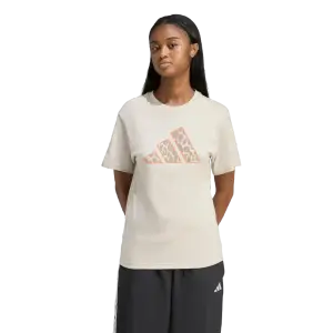 ADIDAS T-shirt graphique animal – beige