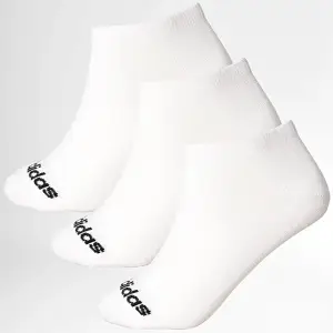 ADIDAS Socquettes fines Linear — lot de 3 paires