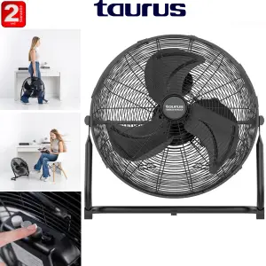 Sirocco 18 Ventilateurs BLACK Haute vitesse et Résistant 3 vitesses-2 ans de  garantie