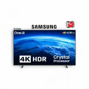 Téléviseur Samsung 55" Crystal UHD 4K Smart TV - HDR10+, Design MetalStream