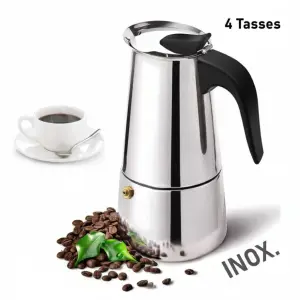 Machine à café - Kröhler - PECM-617 - 6 tasses - Système anti-gouttes - Carafe en verre