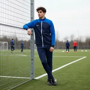 Veste de survêtement - Nike - Dri-FIT ACADEMY Pro - Bleu - Manches longues - Multisport