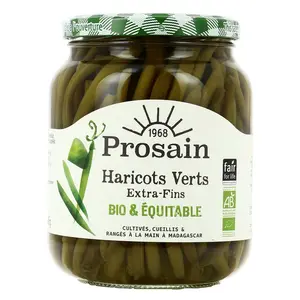 [Par Naturalia] Prosain Haricots Verts Extra-Fins Bio 660g