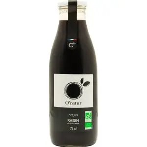 O Natur Pur Jus de Raisin 75cl