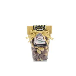 L'Ami Provençal Galets Provençaux, Amandes Enrobées De Crème De Nougat Et De Chocolat Au Lait 200G