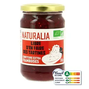 Naturalia Confiture de Framboises Bio 350g