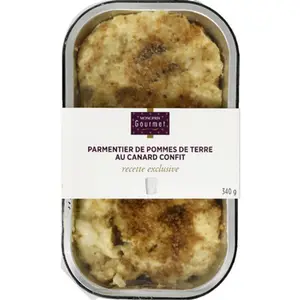 Monoprix Gourmet Parmentier De Pommes De Terre Au Canard Confit 340g