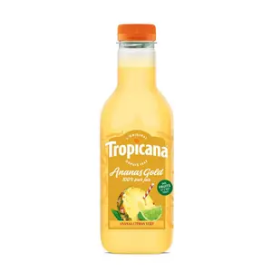 Tropicana Pur Jus Frais d'Ananas Citron Vert la Bouteille de 90cl