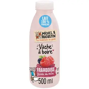 Michel Et Augustin Yaourt À Boire Framboise 25cl
