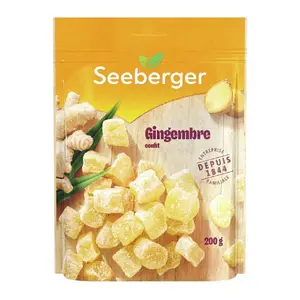 Seeberger Morceaux De Gingembre Confits, Sulfités 200g