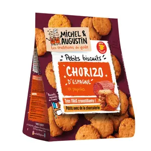 Michel & Augustin Petits Biscuits Chorizo 90g
