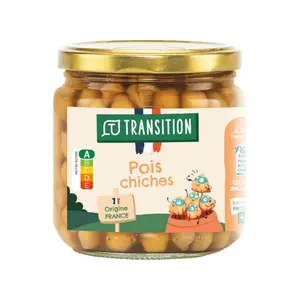 Transition Pois chiches cuits - conversion Bio 265g