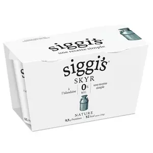 Siggi's Skyr 0% Mg Nature 2x140g