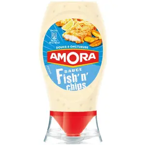 Amora Sauce Fish'n'Chips Flacon Souple 251g