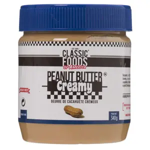 Classic Foods Creamy Peanut Butter 340g