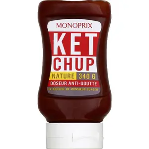 Monoprix Ketchup nature 340g