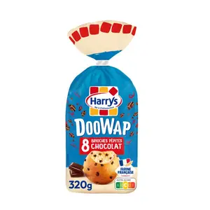 Harrys Doowap Brioches sans additifs aux pépites de chocolat x8, 320g
