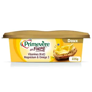 Margarine En Forme Tartine & Cuisson Primevère 225g