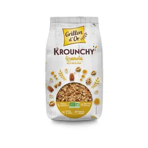 [Par Naturalia] Grillon D'Or Krounchy Granola Miel & Noix De Pécan Bio 500g