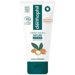 Dermophil Crème Mains Nature Huile Argan Bio 75ml