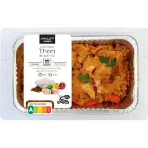 Le Marin Vendéen Colombo de thon et son Riz 350g