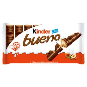 Kinder Bueno Barre Chocolatée Chocolat au Lait x10 430g