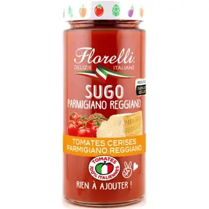 Florelli Sauce aux Tomates Cerises et Parmigiano Reggiano 250g