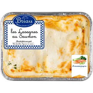 Maison Briau Lasagne au Saumon 900g