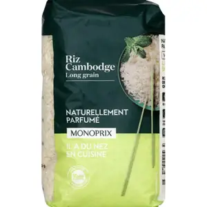 Monoprix Long Grain Naturellement Parfumé, Cuisson 10 Min 1kg