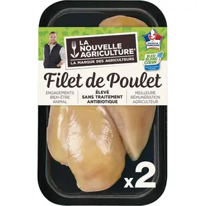 La Nouvelle Agriculture Filet Poulet Skin x2 260g