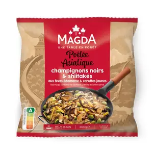 Magda poêlée asiatique aux champignons 600g