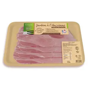 Tallec Jambon À L'Ancienne Ac Cuit Au Torchon Tranches x4 225g