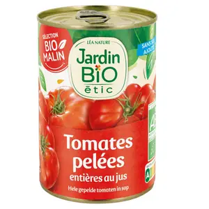 Jardin Bio Tomates Pelées Bio 400g