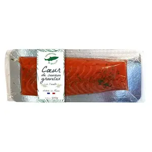 Fjord King Cœur de filet de saumon gravlax à l’Aneth 150g