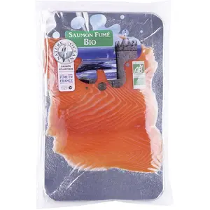 Nature Océane Saumon Fumé Bio x4 Tranches 140g