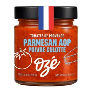 Ozé Sauce Tomate Parmesan Aop poivre Culotté 180g