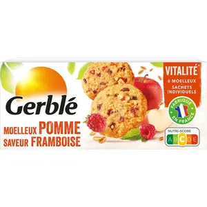 Gerblé Moelleux Pomme Framboise 138g