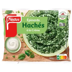 Findus Epinards Hachés à la crème 900g
