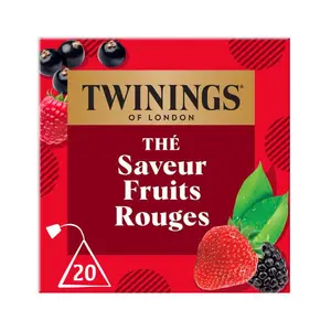 Twinings Thé noir Fruits Rouges x20
