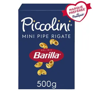 Barilla Piccolini Pâtes Mini Pipe 500g